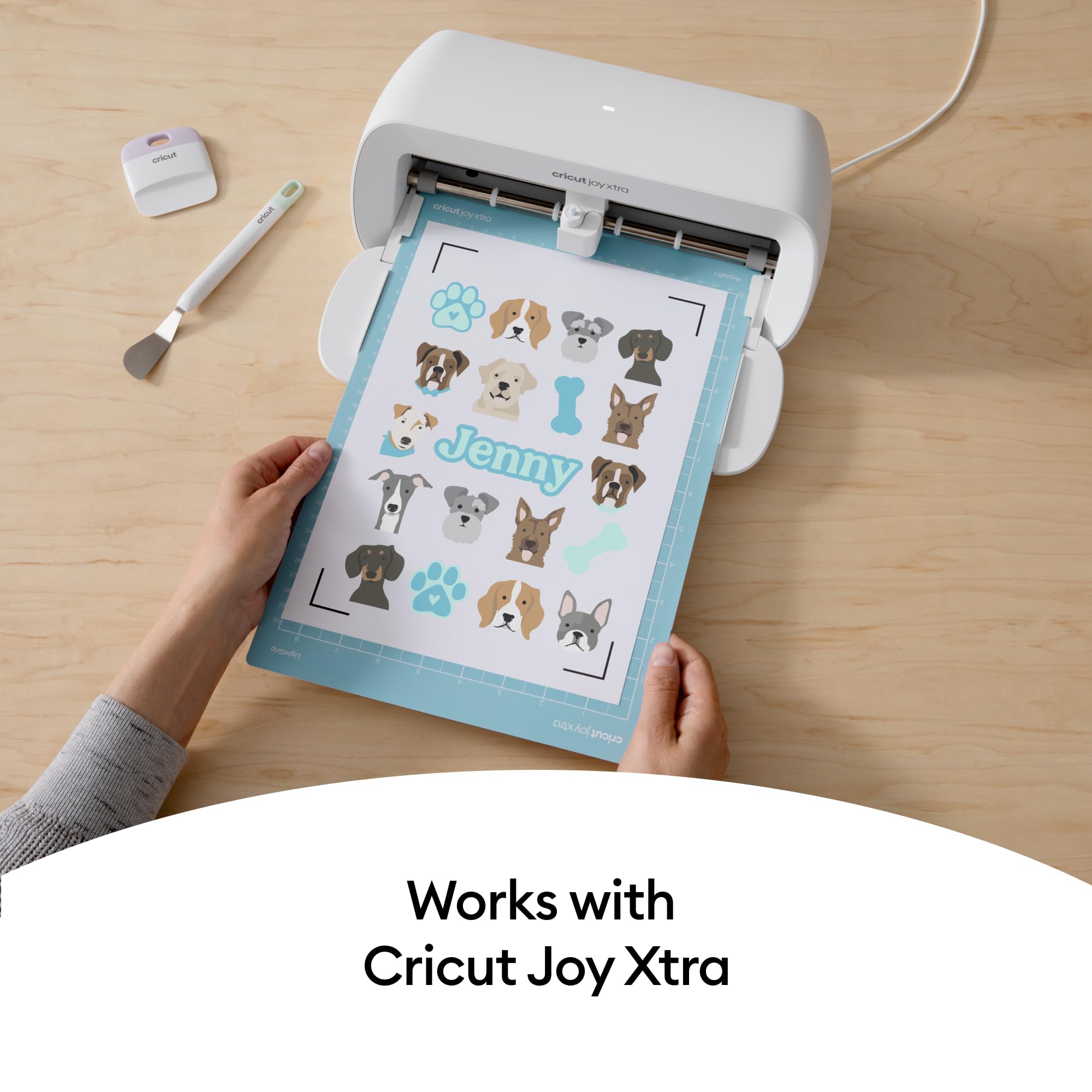 Foto 6 pulgar | Alfombrilla De Corte Cricut Joy Xtra Machine Grip, 21,6 Cm X 30,5 Cm, Azul - Venta Internacional.