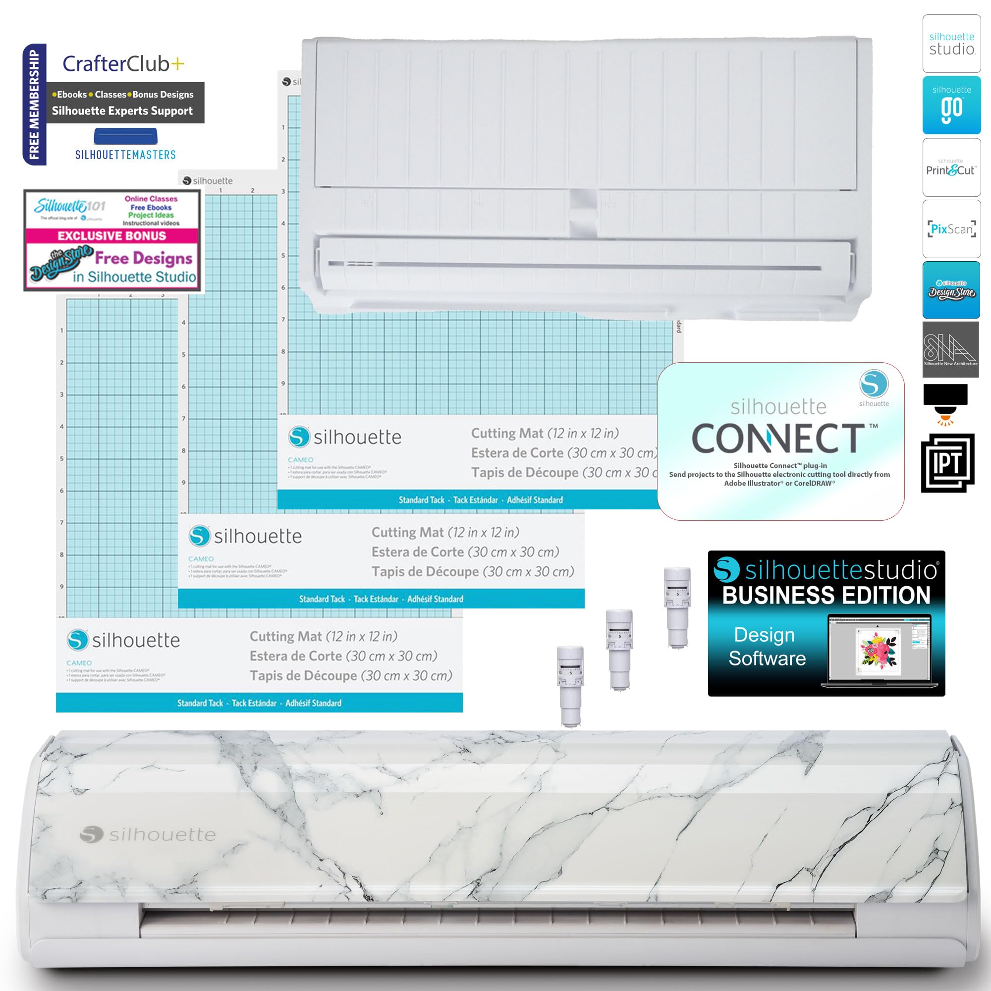 Máquina De Corte Silhouette Cameo 5 Business Bundle Con Acc - Venta Internacional.