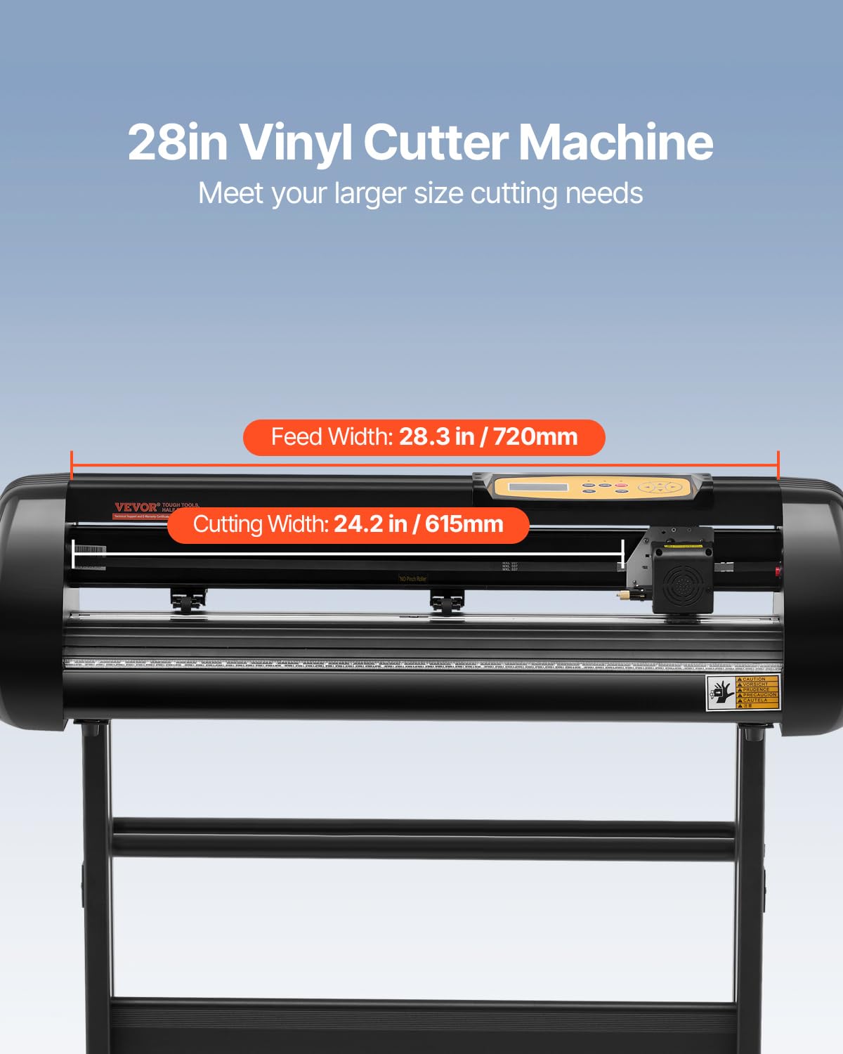 Foto 3 pulgar | Cortadora De Vinilo Vevor Mejorada De 28 Cm Con Accesorios - Venta Internacional.