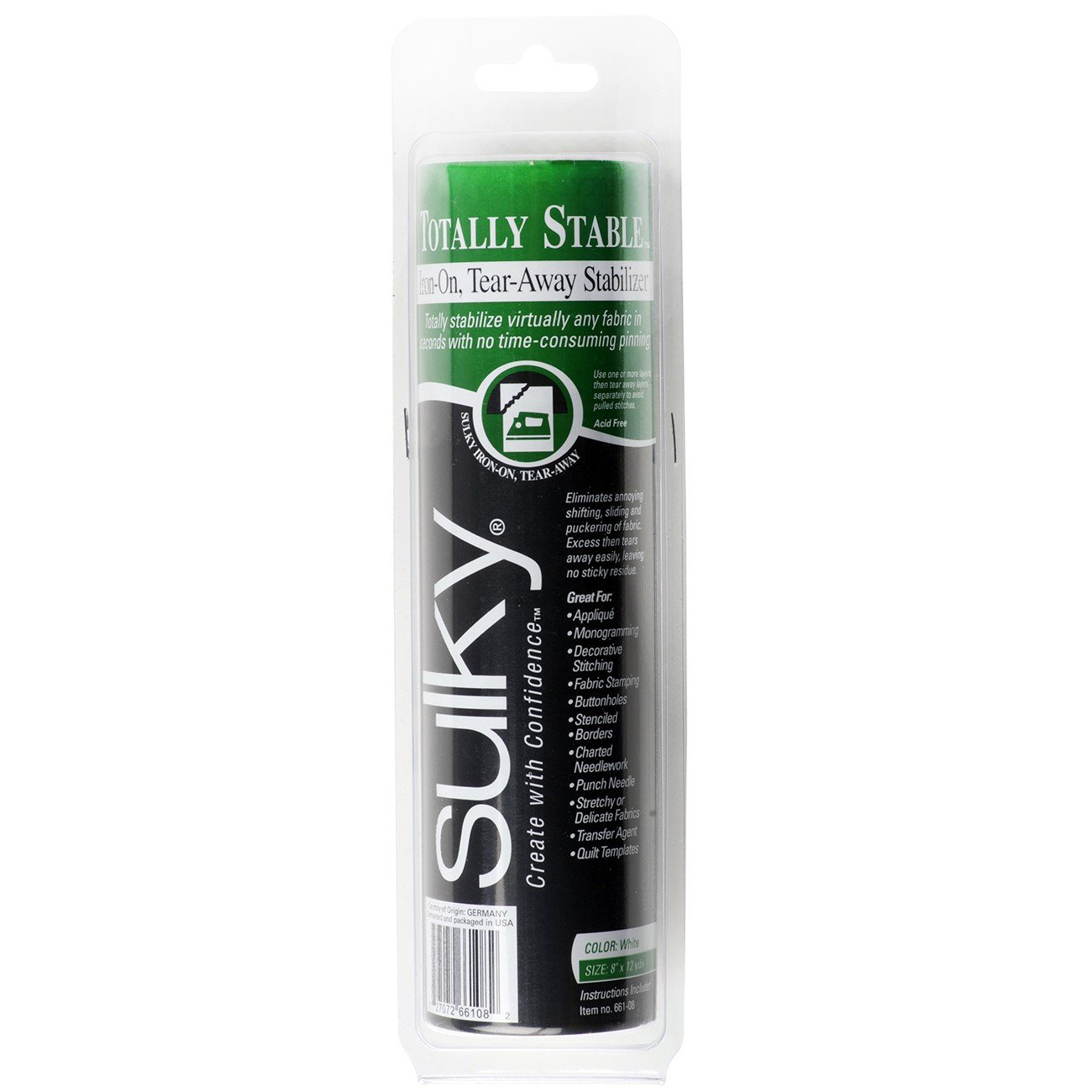Foto 1 | Estabilizador Sulky Of America Totalmente Estable Planchable De 8 X 12 Yardas - Venta Internacional.