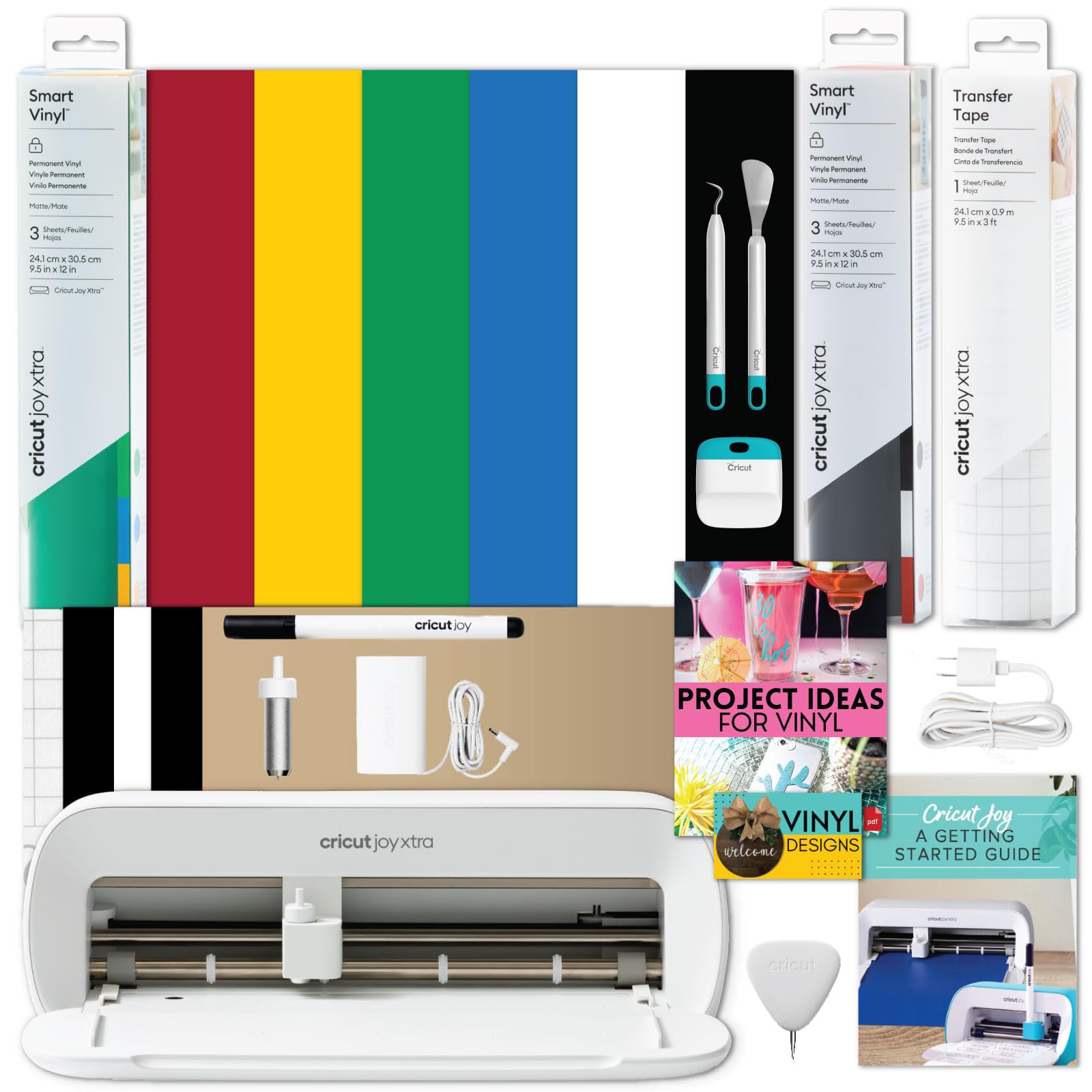 Foto 2 pulgar | Máquina Cortadora Cricut Joy Xtra Con Paquete Rainbow Smart Vinyl - Venta Internacional.