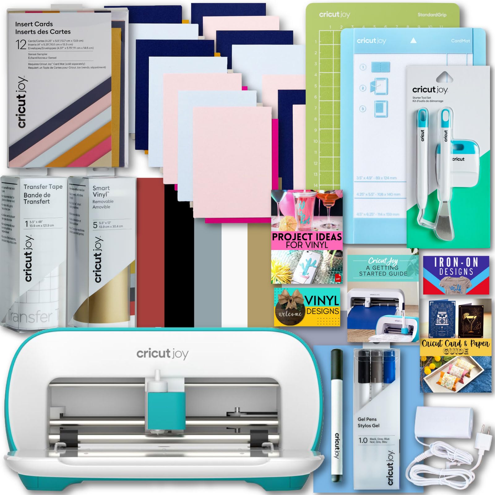 Foto 1 | Máquina De Cortar Cricut Joy Con Kit De Tarjetas, Rollo De Vinilo Y Alfombrillas - Venta Internacional.