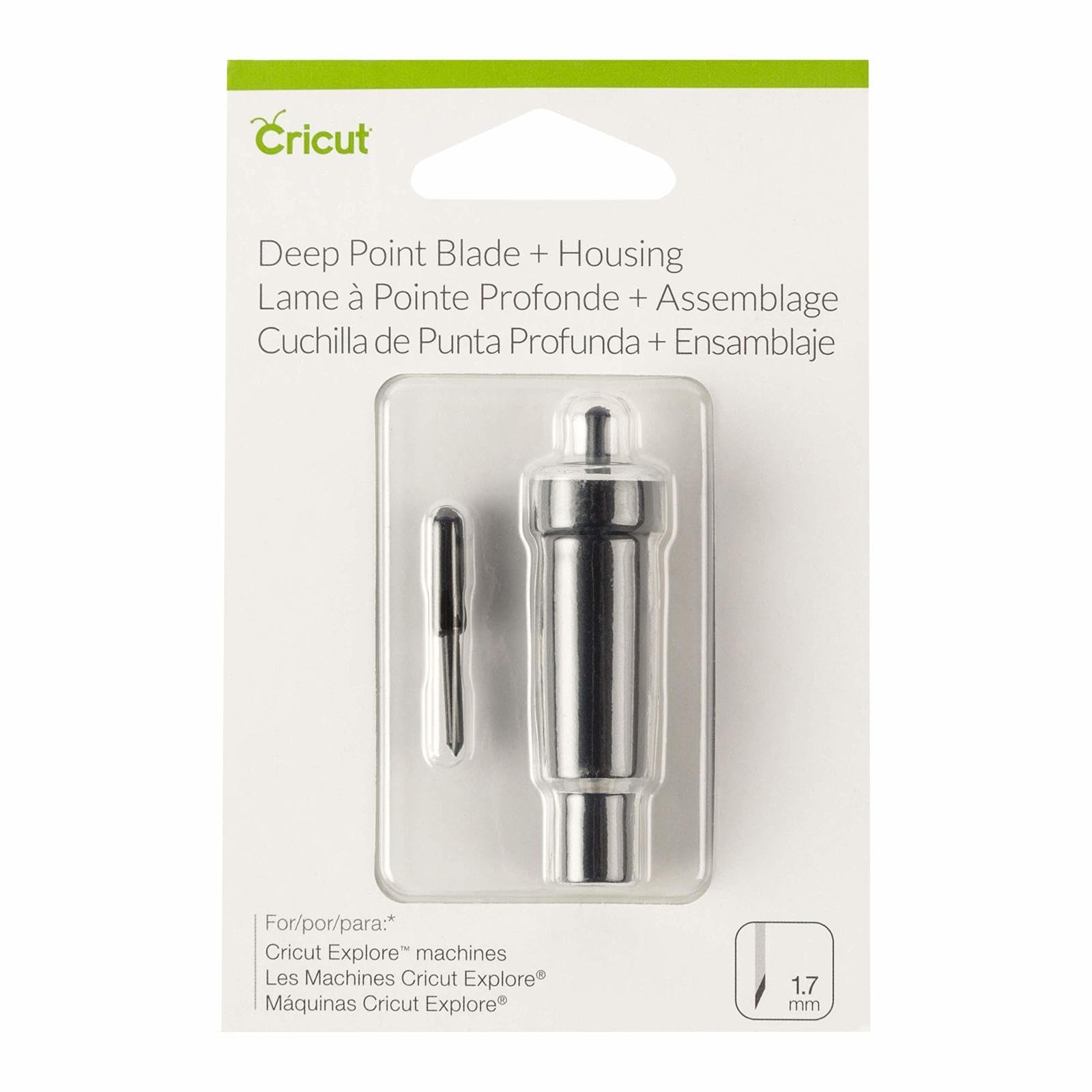 Foto 1 | Cuchilla De Corte Con Carcasa Cricut Deep-point Para Máquinas Cricut - Venta Internacional.