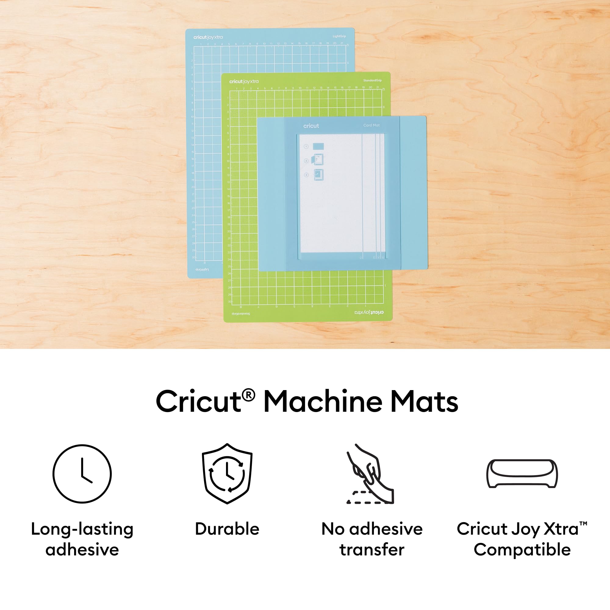 Foto 4 pulgar | Paquete De Alfombrillas Cricut Lightgrip Para Joy Xtra Machine, 4 Unidades - Venta Internacional.