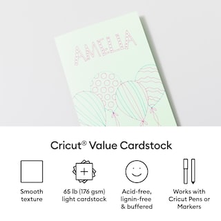 Foto 3 | Sampler Cricut Value Pastels De Cartulina, 80 Hojas, 21,6 X 27,9 Cm - Venta Internacional.