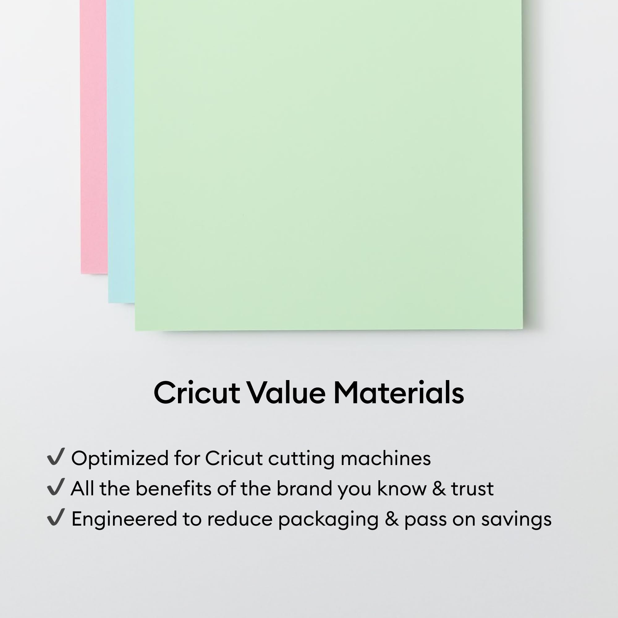 Foto 5 | Sampler Cricut Value Pastels De Cartulina, 80 Hojas, 21,6 X 27,9 Cm - Venta Internacional.