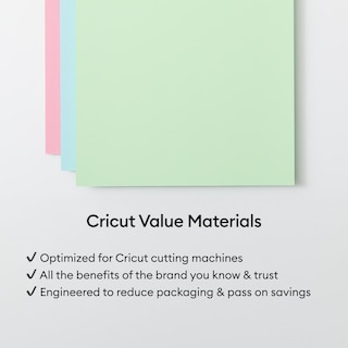 Foto 5 | Sampler Cricut Value Pastels De Cartulina, 80 Hojas, 21,6 X 27,9 Cm - Venta Internacional.