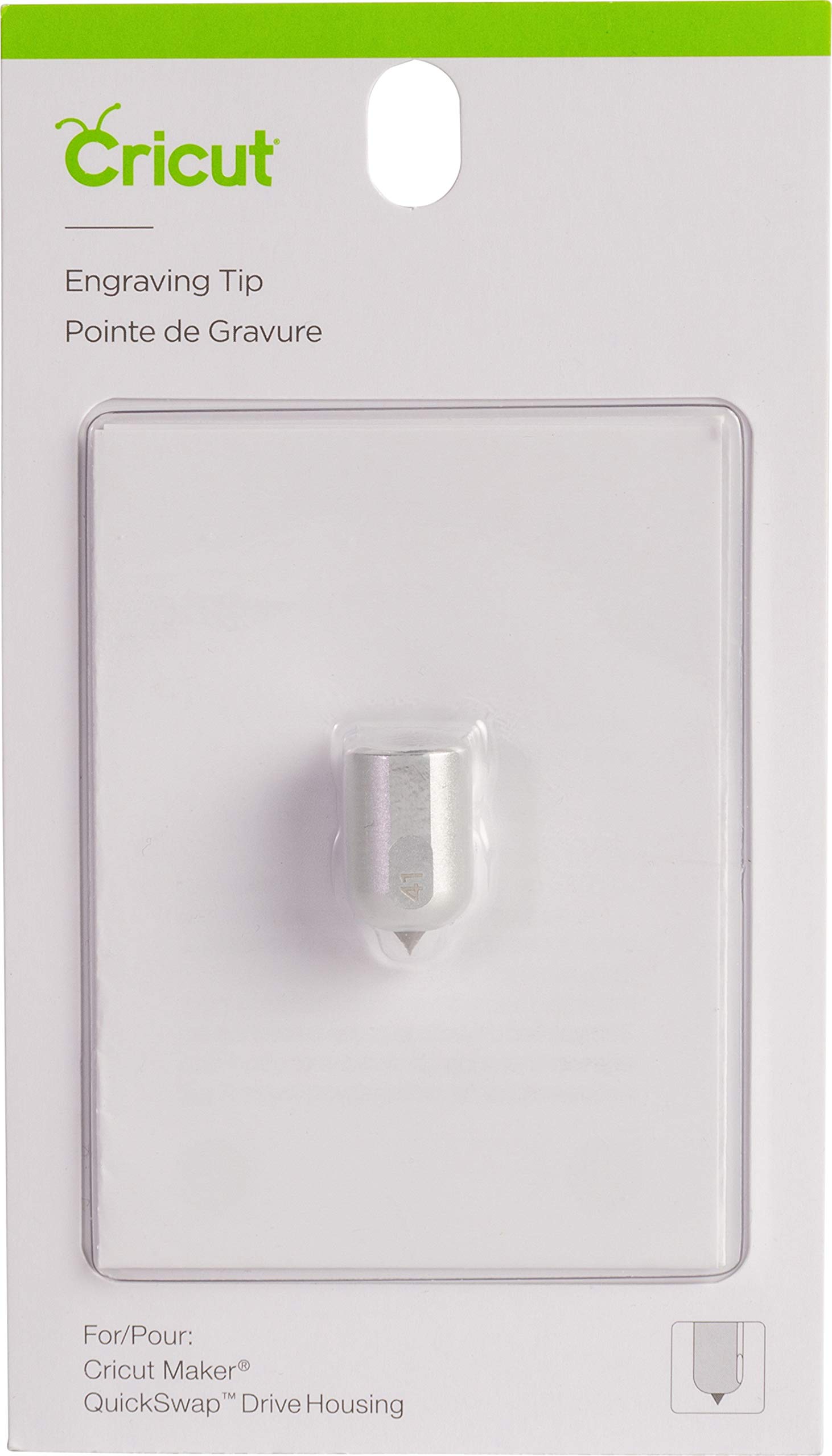 Foto 2 pulgar | Punta De Grabado Cricut Quickswap Silver Para Múltiples Materiales - Venta Internacional.