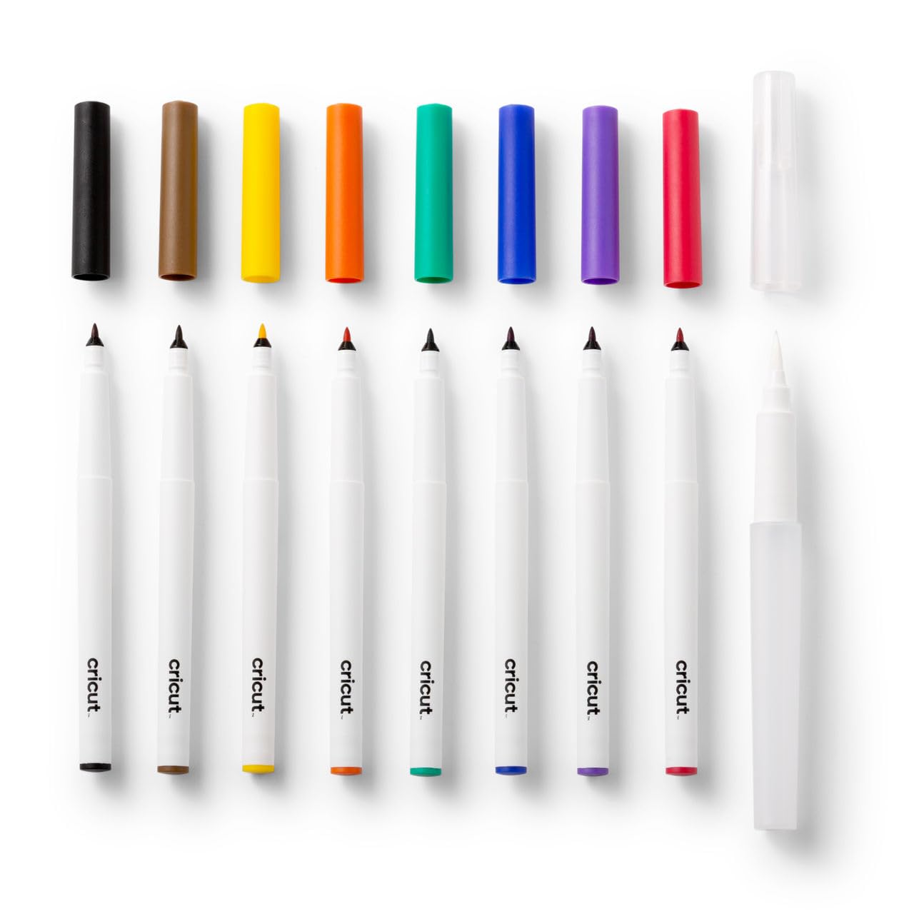 Foto 2 | Set De Rotuladores Y Pinceles Para Acuarela Cricut Watercolor De 9 Unidades - Venta Internacional.