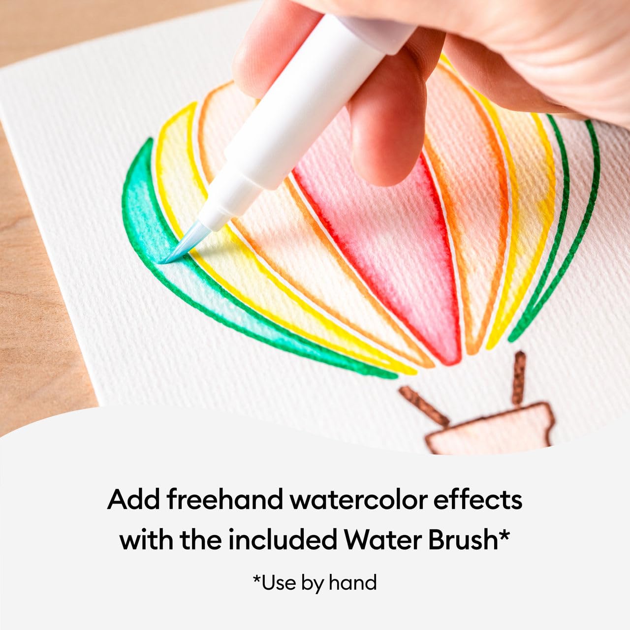 Foto 5 | Set De Rotuladores Y Pinceles Para Acuarela Cricut Watercolor De 9 Unidades - Venta Internacional.