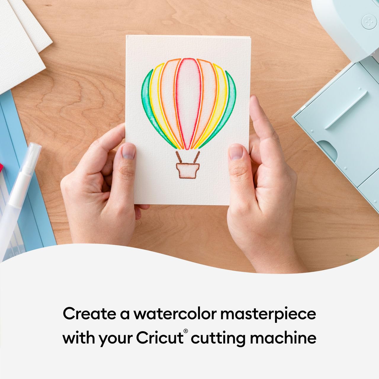 Foto 7 pulgar | Set De Rotuladores Y Pinceles Para Acuarela Cricut Watercolor De 9 Unidades - Venta Internacional.