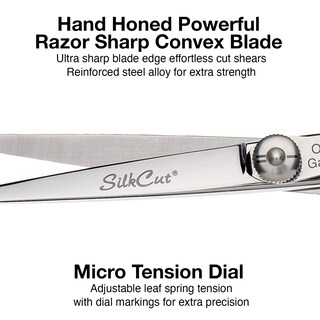 Foto 3 | Shear Case + Shear + Thinner Olivia Garden Silkcut, 6.5 Pulgadas - Venta Internacional.