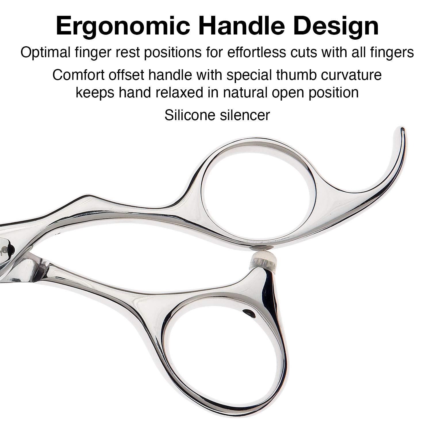 Foto 4 | Shear Case + Shear + Thinner Olivia Garden Silkcut, 6.5 Pulgadas - Venta Internacional.
