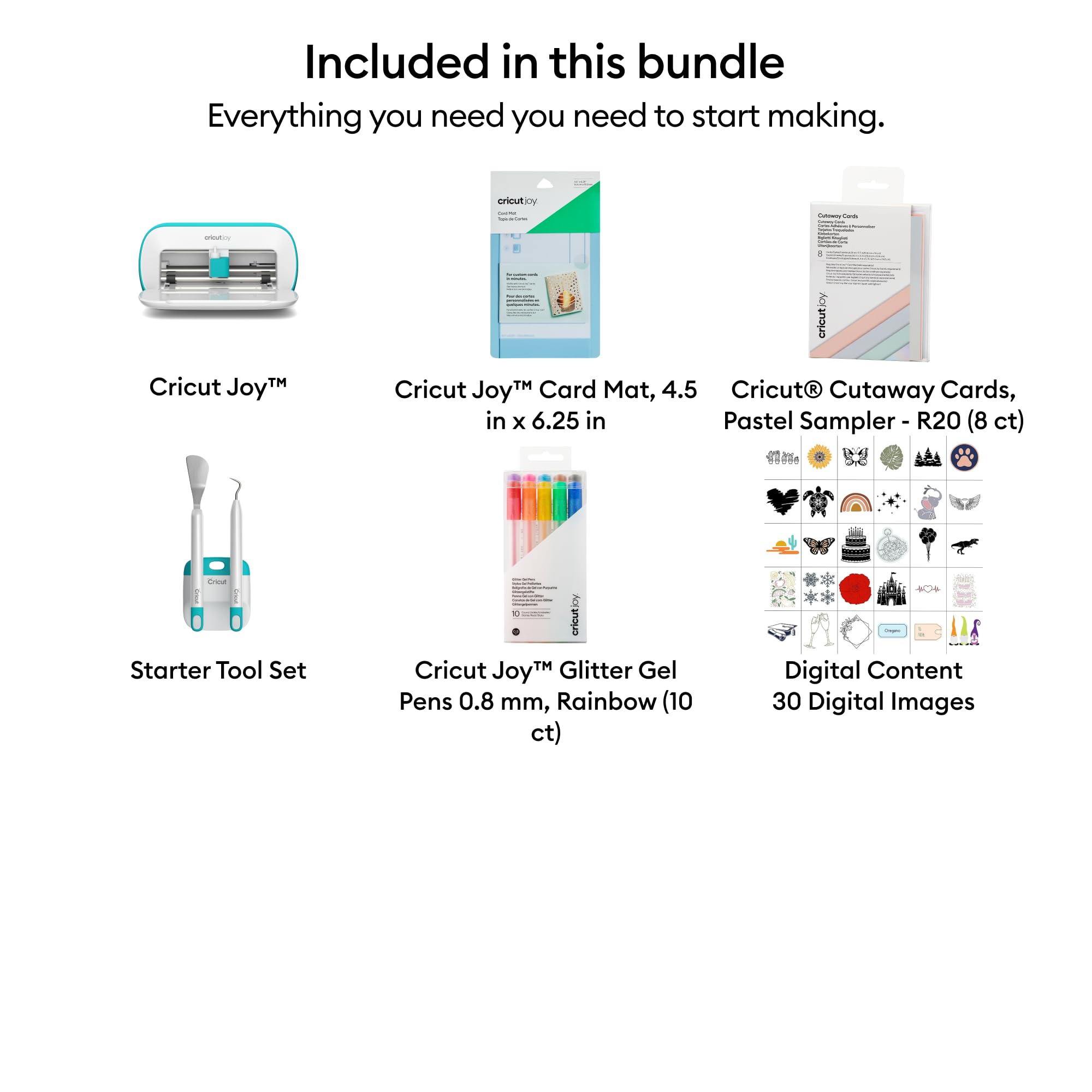 Foto 5 pulgar | Máquina Cortadora Cricut Joy +, Paquete De Tarjetas Con Herramientas Y Bolígrafos - Venta Internacional.