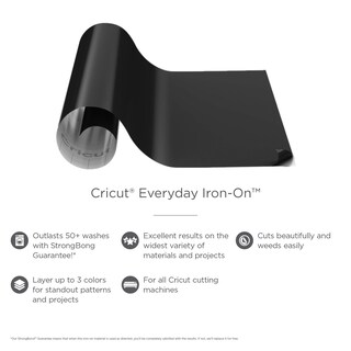 Foto 2 | Rollo Iron On Vinyl Cricut Everyday, Color Verde Azulado Brillante De 2 Pies (60 X 60 Cm) - Venta Internacional.