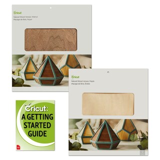 Foto 1 | Paquete De Chapa De Madera Cricut, Nogal Natural Y Arce, 30 X 30 Cm - Venta Internacional.