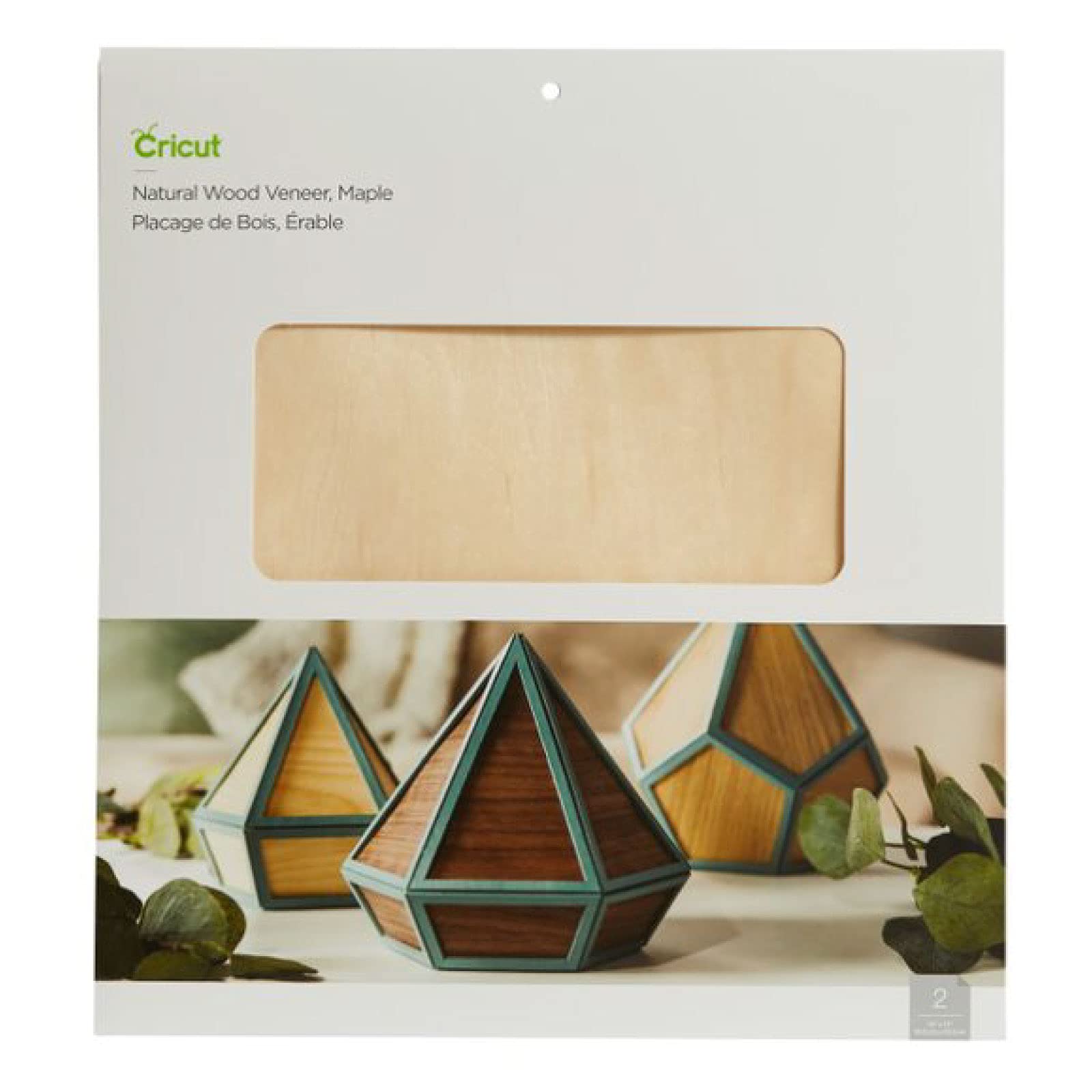 Foto 4 pulgar | Paquete De Chapa De Madera Cricut, Nogal Natural Y Arce, 30 X 30 Cm - Venta Internacional.