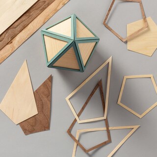 Foto 6 | Paquete De Chapa De Madera Cricut, Nogal Natural Y Arce, 30 X 30 Cm - Venta Internacional.