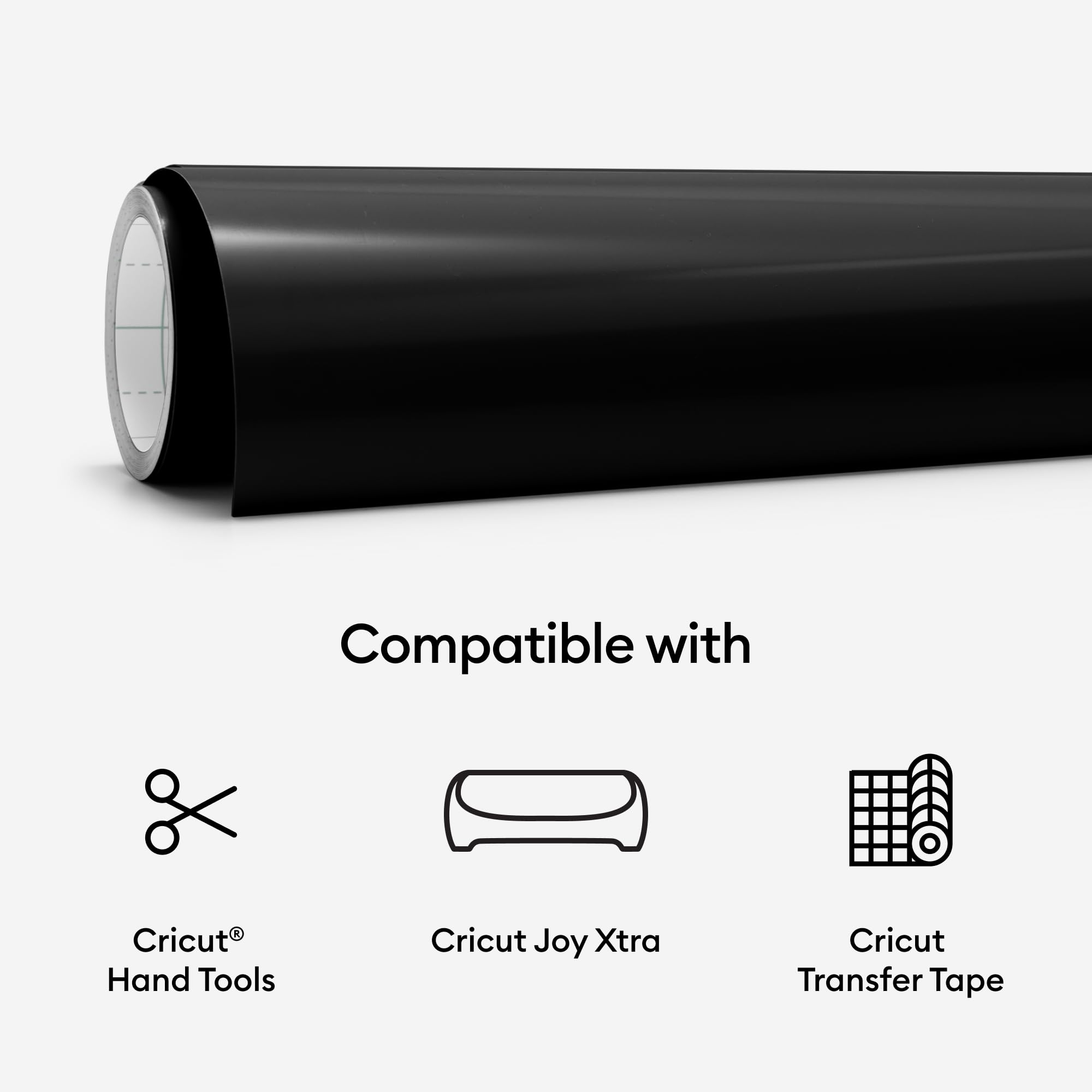 Foto 8 pulgar | Vinilo Cricut Joy Xtra Extraíble, Negro Inteligente, 24,1 Cm X 91,4 Cm - Venta Internacional.