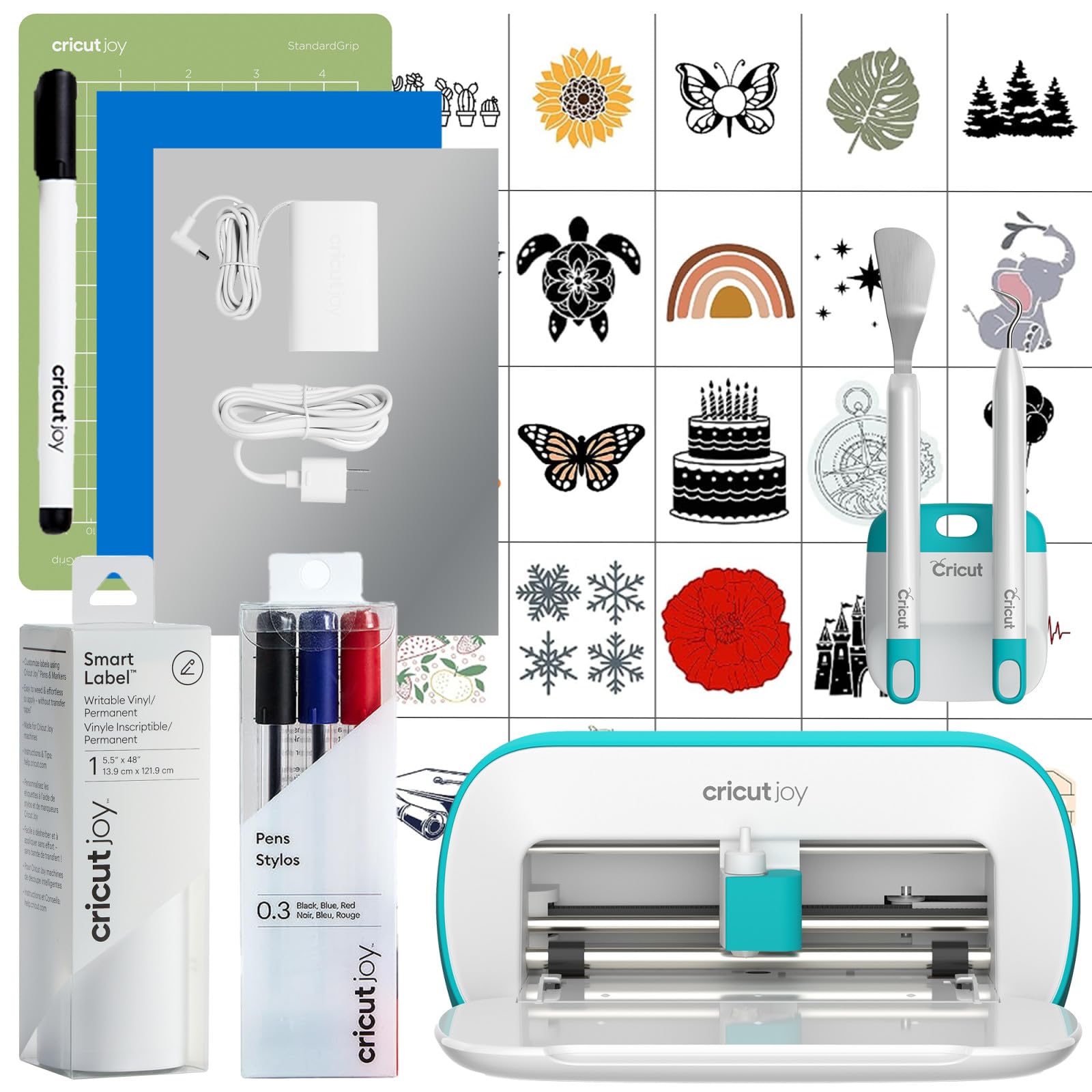 Foto 1 | Máquina Cortadora Cricut Joy + Kit Básico De Vinilo Grabable - Venta Internacional.
