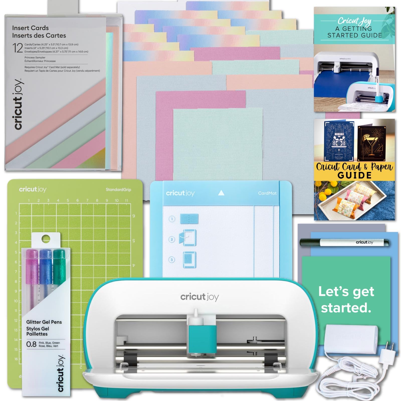 Máquina De Cortar Cricut Joy Con Tarjetas De Inserción, Tapetes De Corte Y Juego De Bolígrafos - Venta Internacional.
