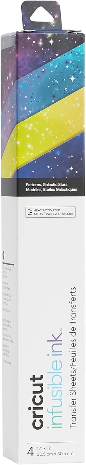 Foto 1 | Hojas De Transferencia Cricut Infusible Ink 30,5 X 30,5 Cm, 4 Hojas - Venta Internacional.