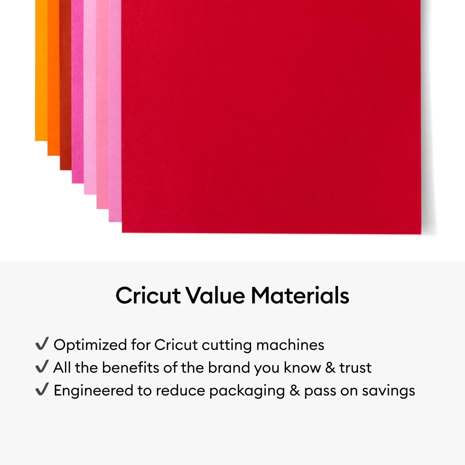 Foto 5 | Cartulina Cricut Value Sunset Sampler, 80 Hojas - Venta Internacional.