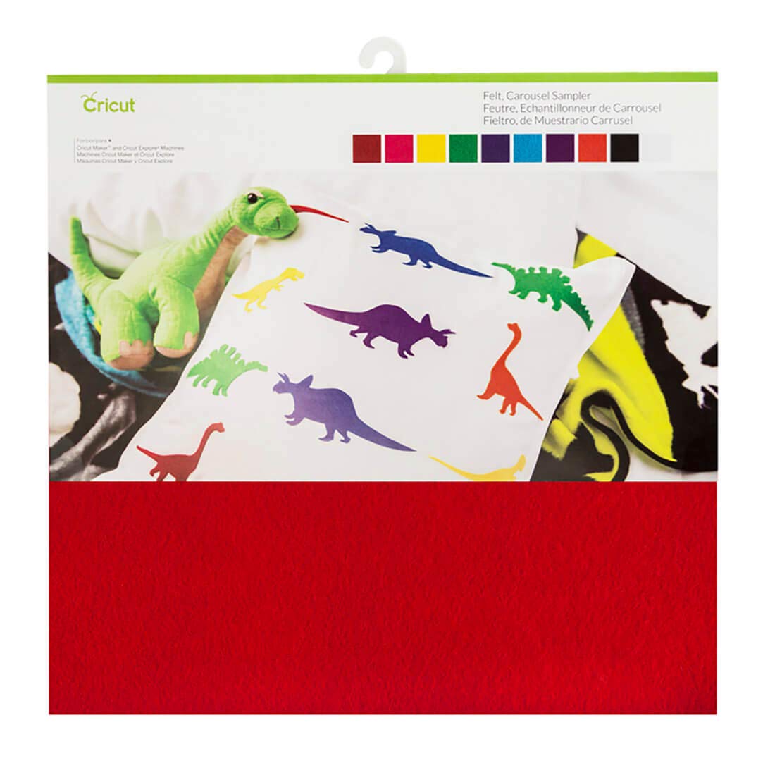 Foto 2 pulgar | Carrusel Felt Sampler Cricut Para Manualidades Infantiles, 12 X 12 Pulgadas - Venta Internacional.