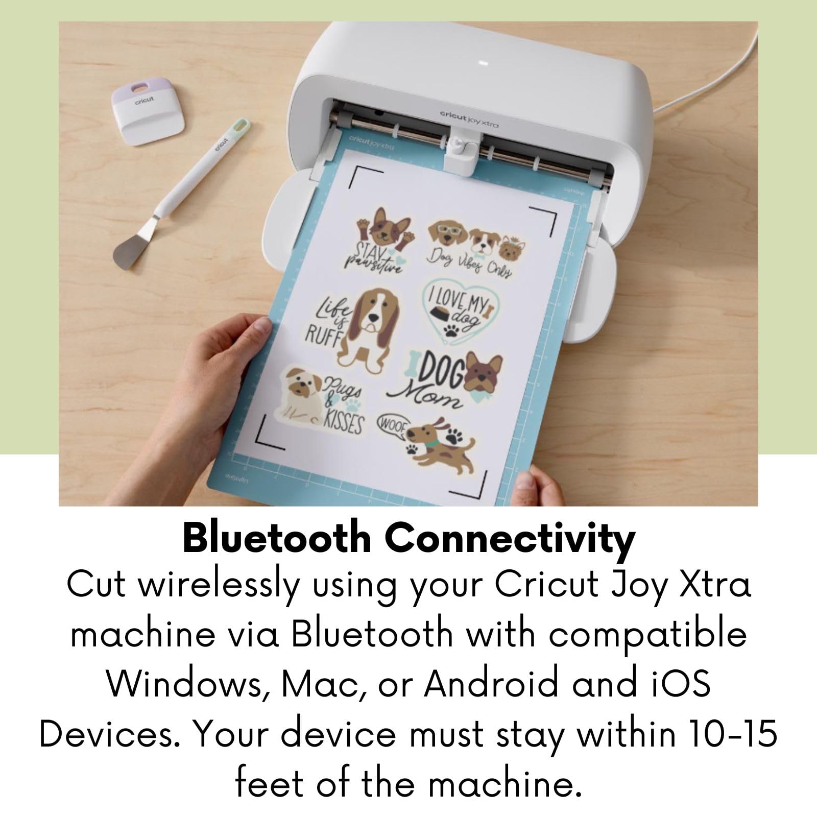 Foto 4 pulgar | Máquina De Corte Cricut Joy Xtra Con Papel Adhesivo Imprimible - Venta Internacional.