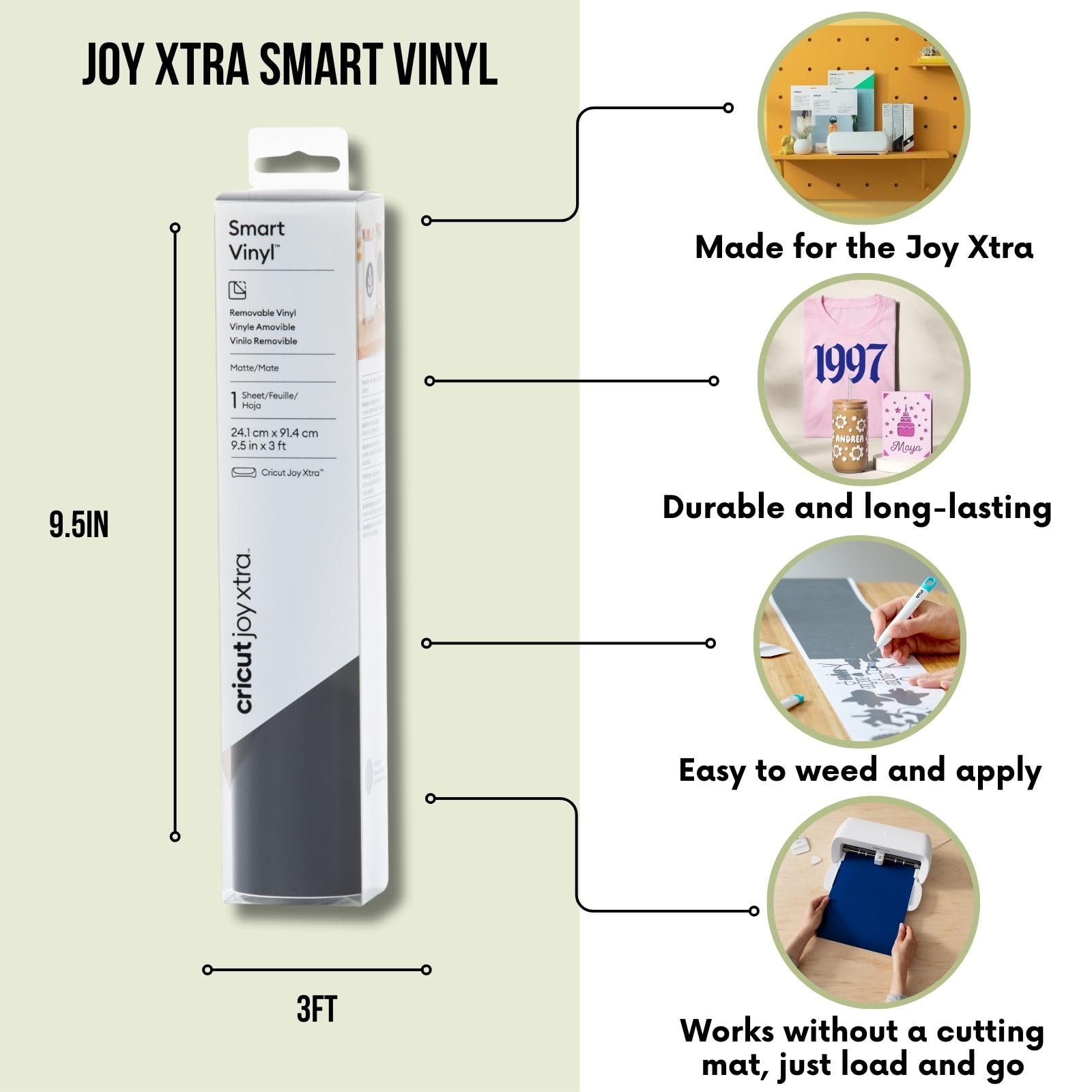 Foto 6 pulgar | Máquina De Corte Cricut Joy Xtra Con Papel Adhesivo Imprimible - Venta Internacional.