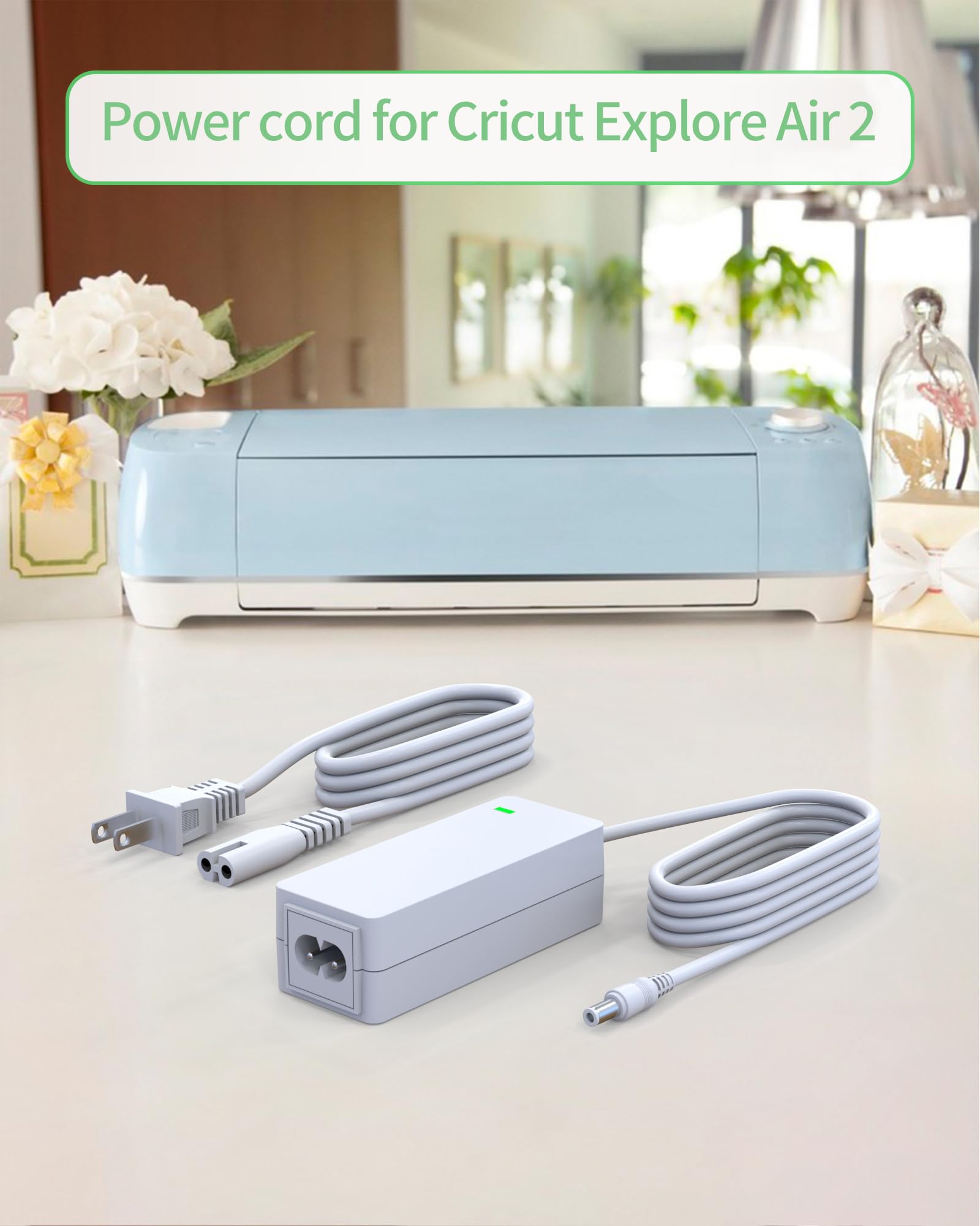 Foto 5 pulgar | Reemplazo Del Cable De Alimentación Para Máquinas De Corte Cricut De 18 V - Venta Internacional.