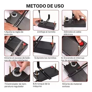 Foto 3 | Herramienta Para Cortar Listones, Corte A Máquina Térmica Eo Safe Imports Esi-17138 Negro