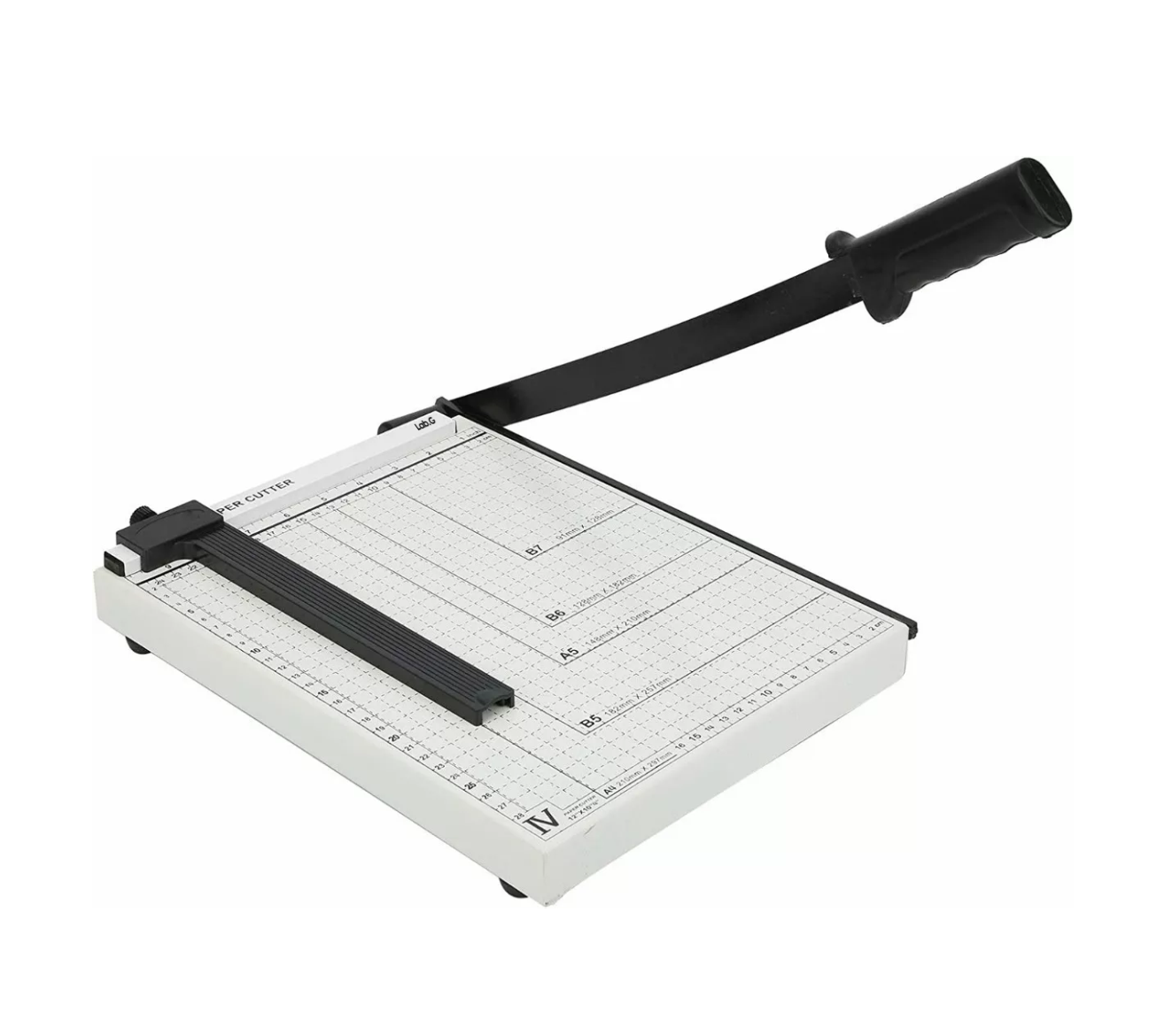 Guillotina A4 Carta Cortador Para Papel Foto Tarjeta Metal Blanco
