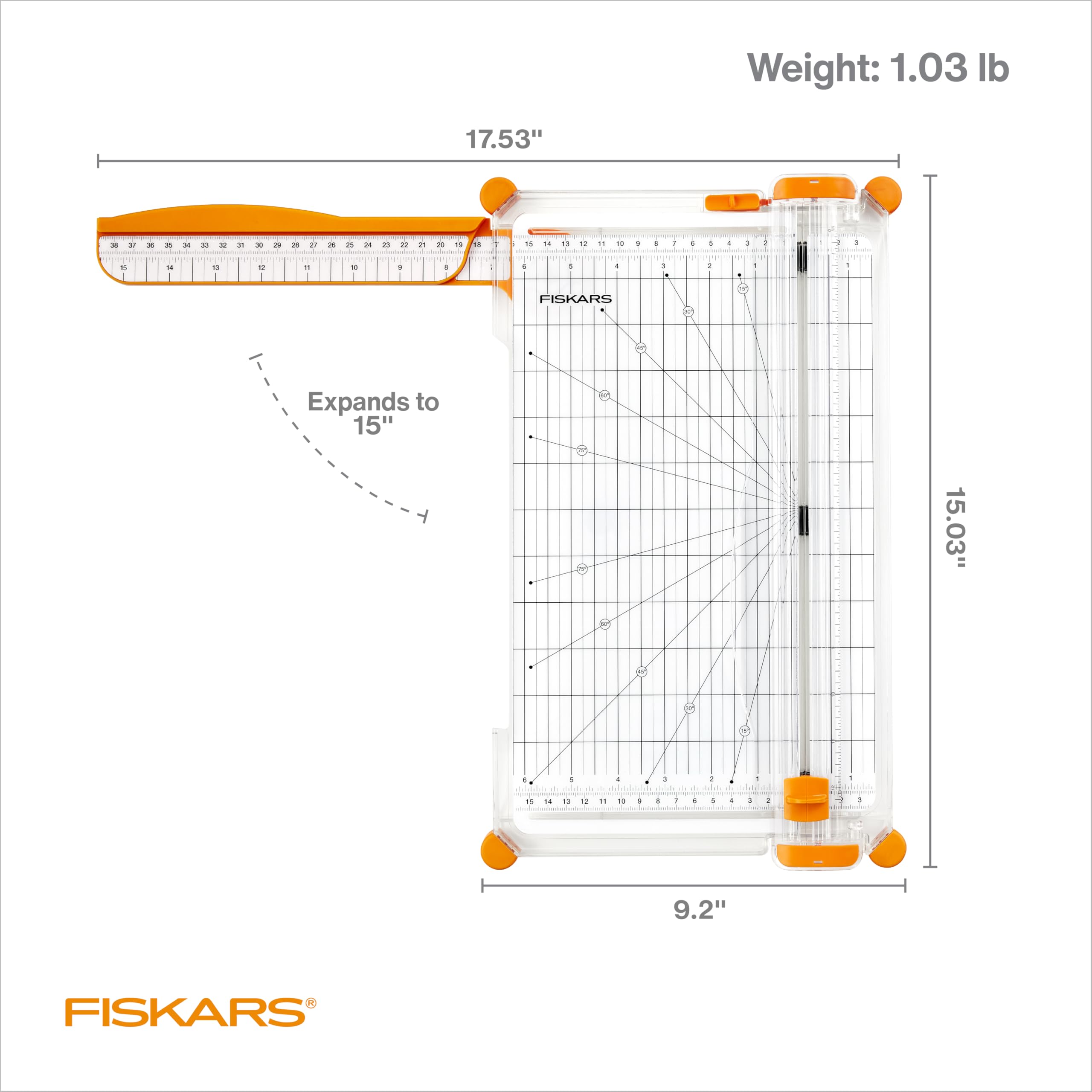 Foto 4 pulgar | Recortadora De Papel Fiskars Precision  Fácil  Segura Y Precisa  Para Manualidades - Venta Internacional.