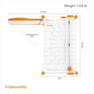 Foto 3 | Recortadora De Papel Fiskars Precision Fácil Segura Y Precisa Para Manualidades - Venta Internacional.