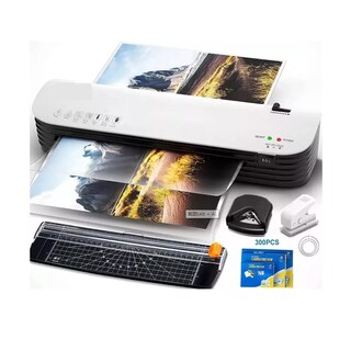 Foto 3 | Enmicadora Térmica + Cortador de Papel Eo Safe Imports Esi-7038 color Blanco