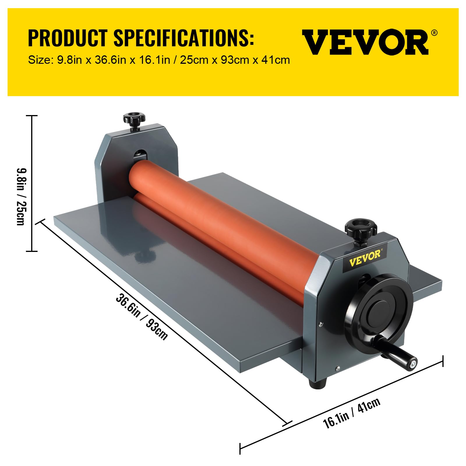 Foto 7 | Película Fotográfica Manual De Vinilo Vevor De 75 Cm Para Laminador En Frío Con Mesa - Venta Internacional.