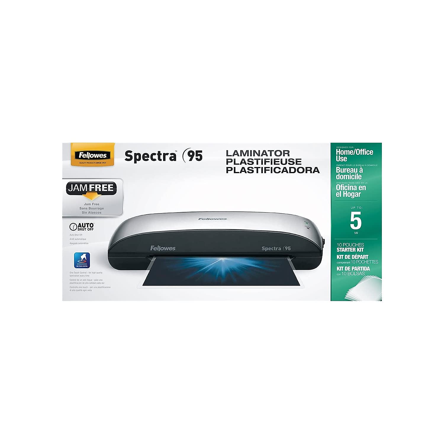 Foto 6 pulgar | Laminadora Fellowes Spectra 95 Para El Hogar O La Oficina Doméstica - Venta Internacional.