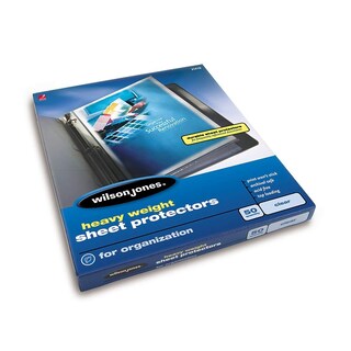 Foto 1 | Protectores De Sábanas Wilson Jones Heavy Weight, 50 Hojas - Venta Internacional.
