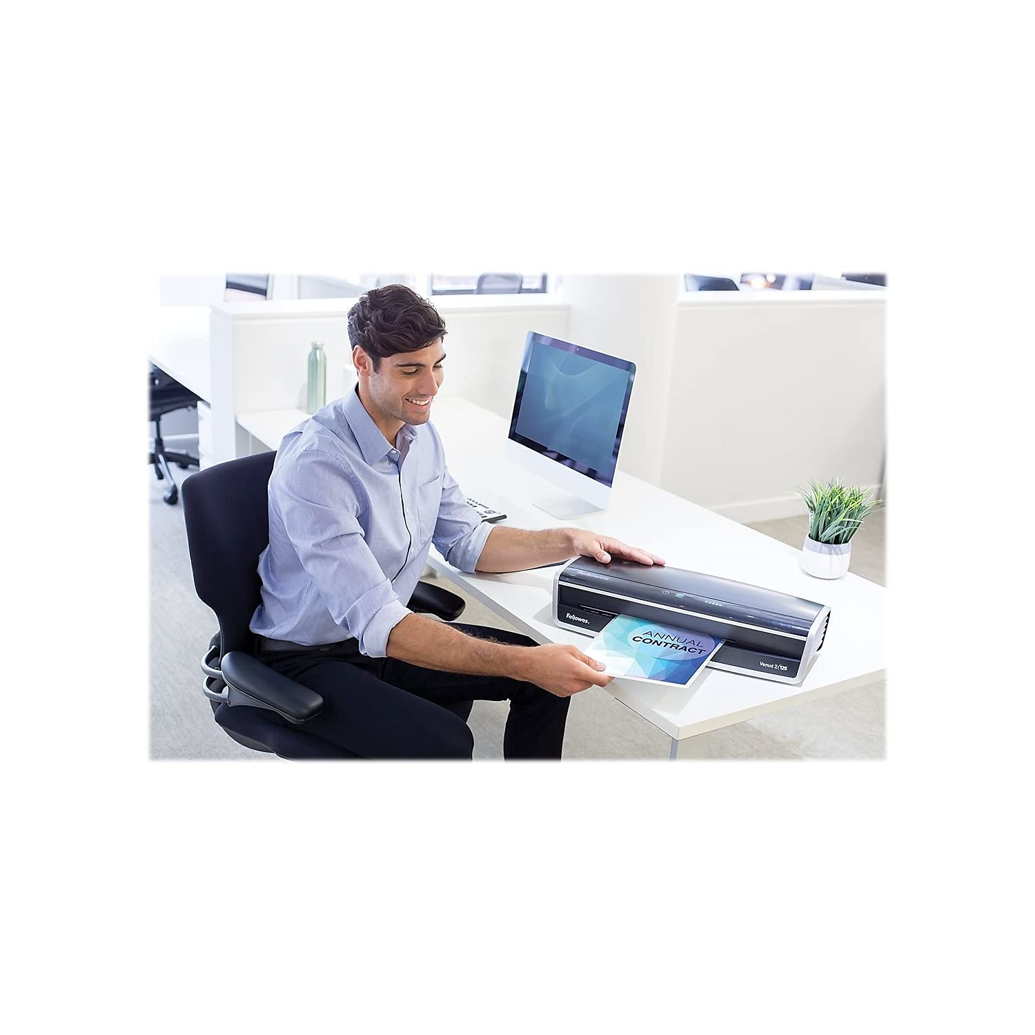 Foto 8 pulgar | Laminator Fellowes Venus 2 125 Rapid Warm-up Con Kit De Bolsas - Venta Internacional.