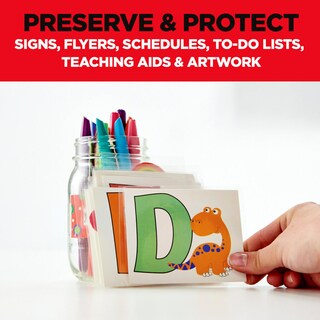 Foto 7 | Bolsas De Laminación Térmica Scotch Dry Erase, Paquete De 50 - Venta Internacional.