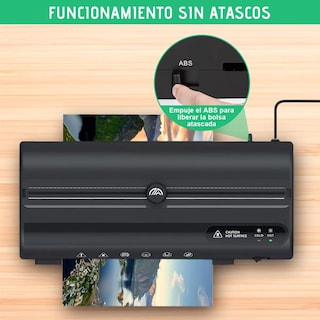 Foto 4 | Laminadora Enmicadora Térmica Frio Con Cortadora 5 En 1 Eo Safe Imports Esi-14610 Negro