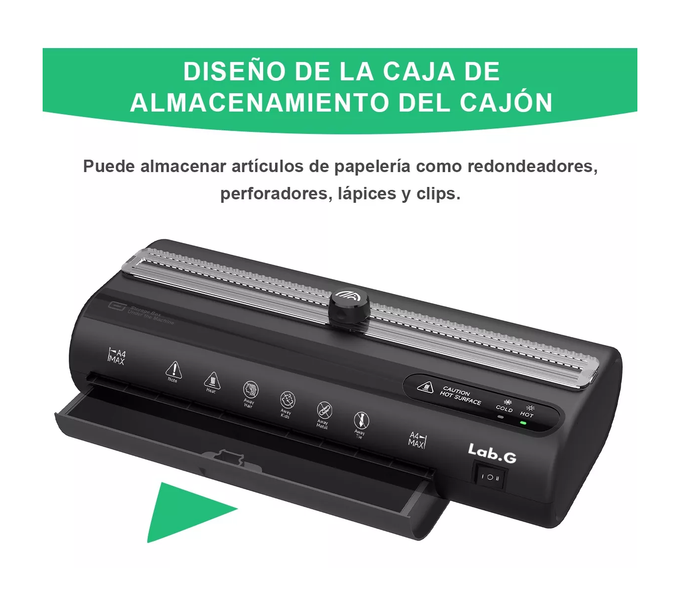 Foto 3 pulgar | Laminadora Enmicadora Térmica Frio Foil Con Cortadora 5 En 1 Negro