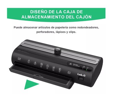 Foto 2 | Laminadora Enmicadora Térmica Frio Foil Con Cortadora 5 En 1 Negro