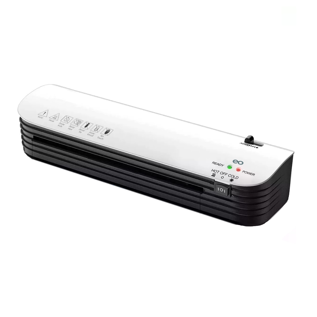 Laminadora Enmicadora Térmica/frío/cortador De Papel Con 300 Hojas De Micas Eo Safe Imports Esi-19051 Blanco