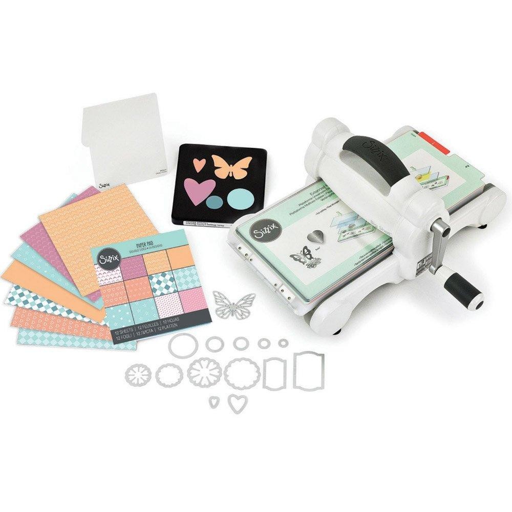 Kit De Inicio Troqueladora Y Materiales Para Troquelado Sizzix 14 1/4''