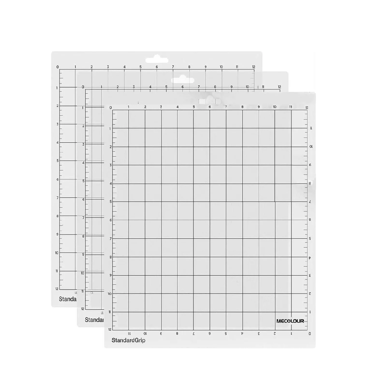 Tapete Cortet Para Silhouette Cameo 30x30cm 3pzas Blanco