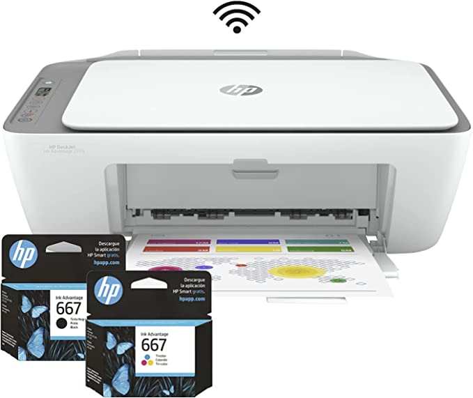 Foto 3 pulgar | Impresora Multifuncional Hp Deskjet Ink Advantage 2775 color Impresión Copiado Escaneado Wifi 7fr21a