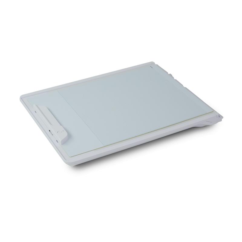 Foto 2 pulgar | Tapete Electrostatico Blanco Cameo 12x12´´ | Cut-mat-es-wht-12