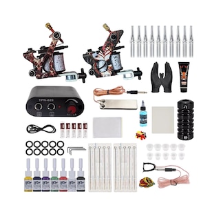 Foto 1 | Kit De Tatuaje Completo Profesional De 2 Máquinas Tatuadoras